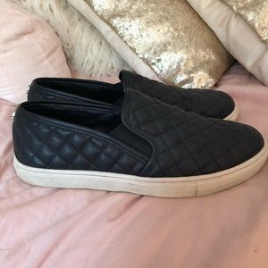 Black Steve Madden Ecentrcq Slip On Shoe
